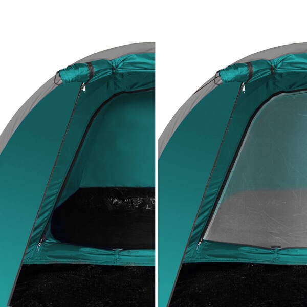 Turistický stan NILS Camp NC6010 Hiker zelený 5