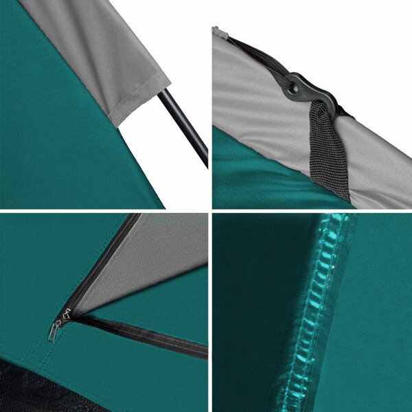 Turistický stan NILS Camp NC6010 Hiker zelený 6