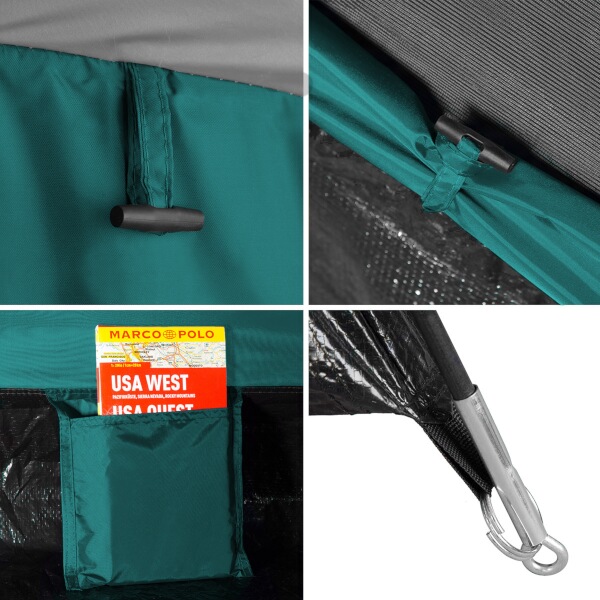 Turistický stan NILS Camp NC6010 Hiker zelený 7