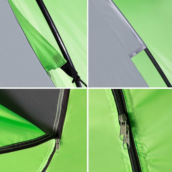 Rodinný stan NILS Camp NC6431 Highland IV zelený/šedý 5