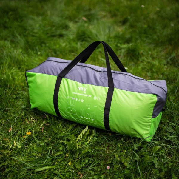 Rodinný stan NILS Camp NC6431 Highland IV zelený/šedý 9