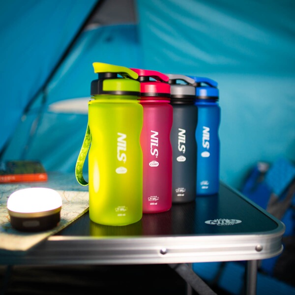 Tritanová láhev na pití NILS Camp NC1740 600 ml černá 9
