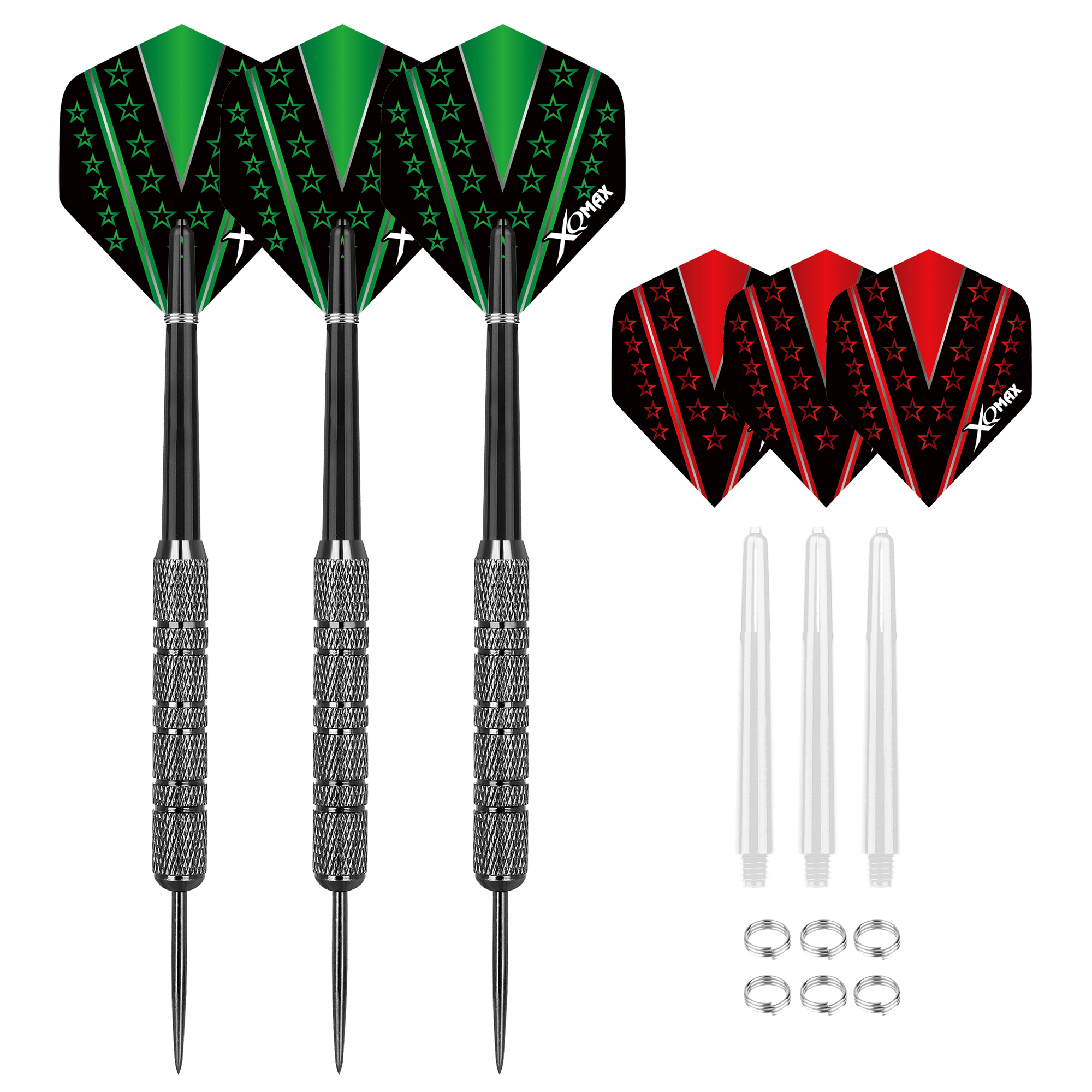 Sada XQMax SET šipky 22g Steel + příslušenství