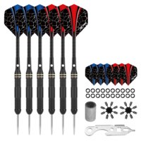 Sada XQMax SET šipky 6x22 g Steel + příslušenství