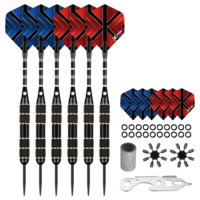 Sada XQMax SET šipky 6x22 g Steel + příslušenství
