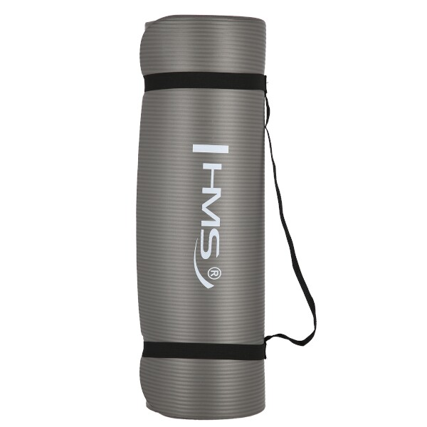 Podložka pro jógu HMS YM04 šedá 2