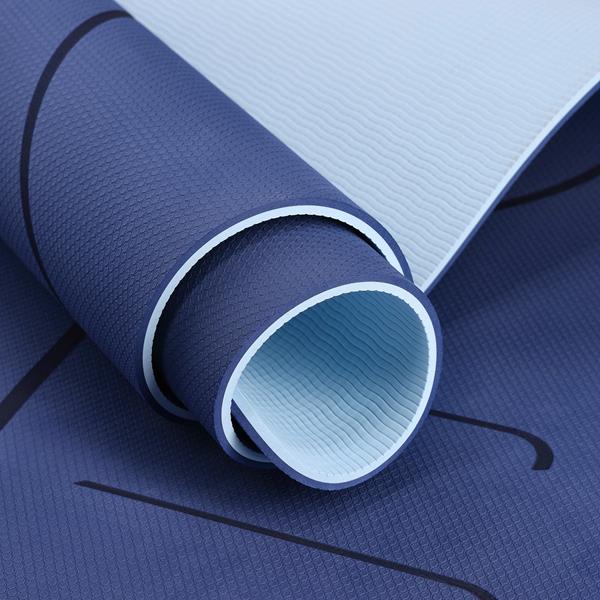 Podložka na jógu HMS YM10 tmavě modrá 9