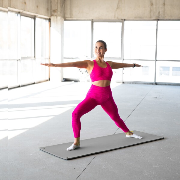 Studiová podložka s oky HMS Premium MFK03 šedá 5