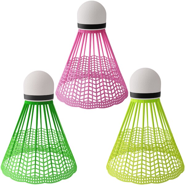 Badmintonové míčky NILS NBL6103 multicolor 3 ks 2