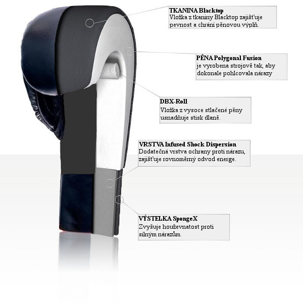 Boxerské rukavice DBX BUSHIDO B-2v3A 9