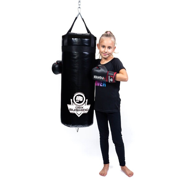 Boxovací pytel DBX BUSHIDO GymPro Junior 80/30cm 15kg pro děti 7