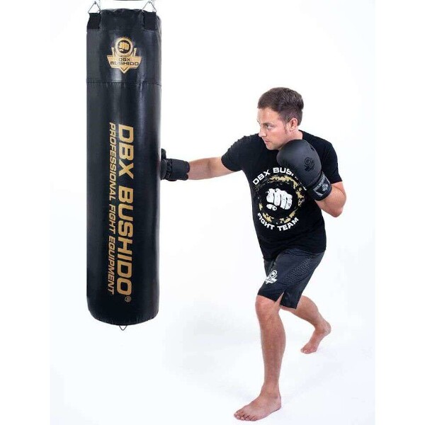 Boxovací pytel DBX BUSHIDO SBRX 130/30cm 60kg zlatý 7