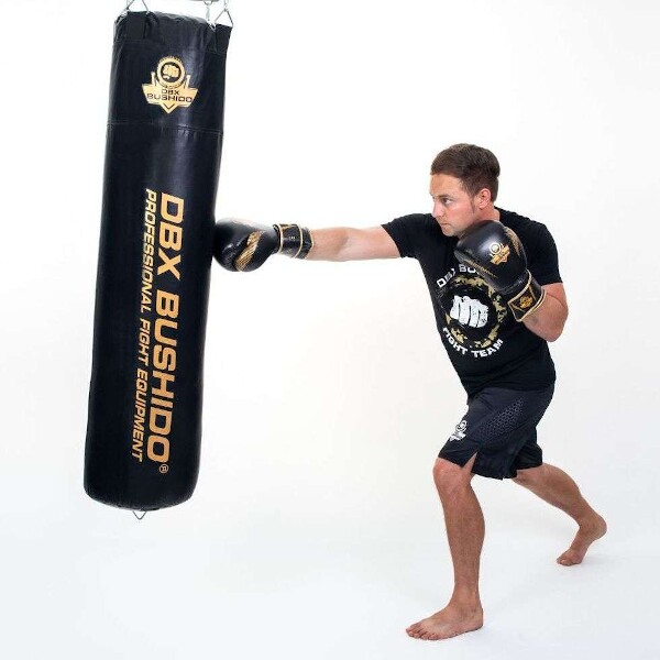 Boxovací pytel DBX BUSHIDO SBRX 130/30cm 60kg zlatý 8