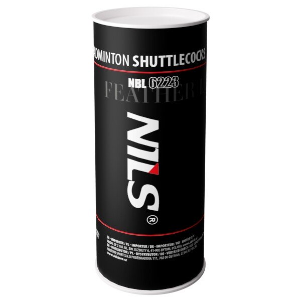 Badmintonové míčky z peří NILS NBL6223 s LED 3 ks 3