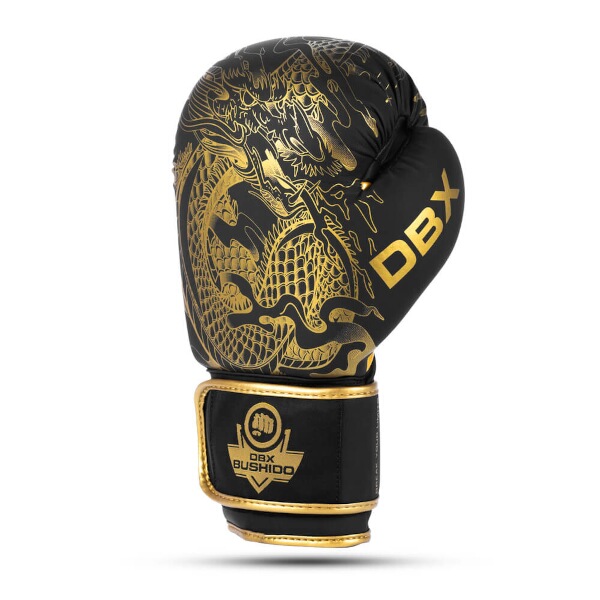 Boxerské rukavice DBX BUSHIDO Gold Dragon 2
