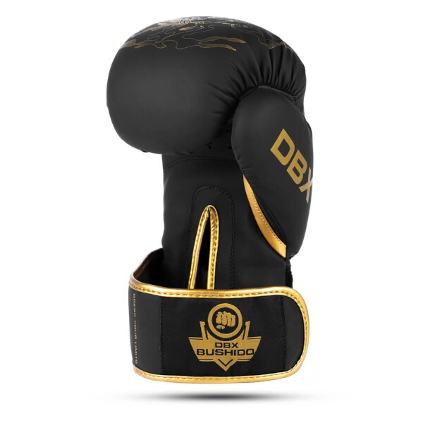 Boxerské rukavice DBX BUSHIDO Gold Dragon 6