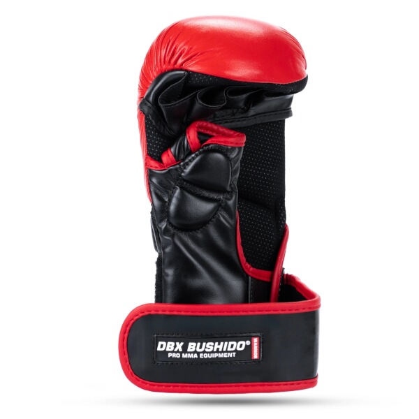 Prémiové MMA rukavice DBX BUSHIDO Warrior červené 10