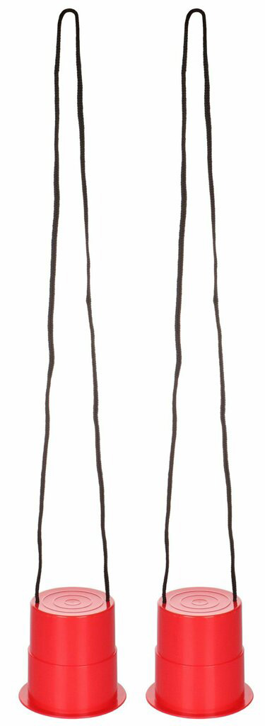 Mini chůdy Steppers - červená