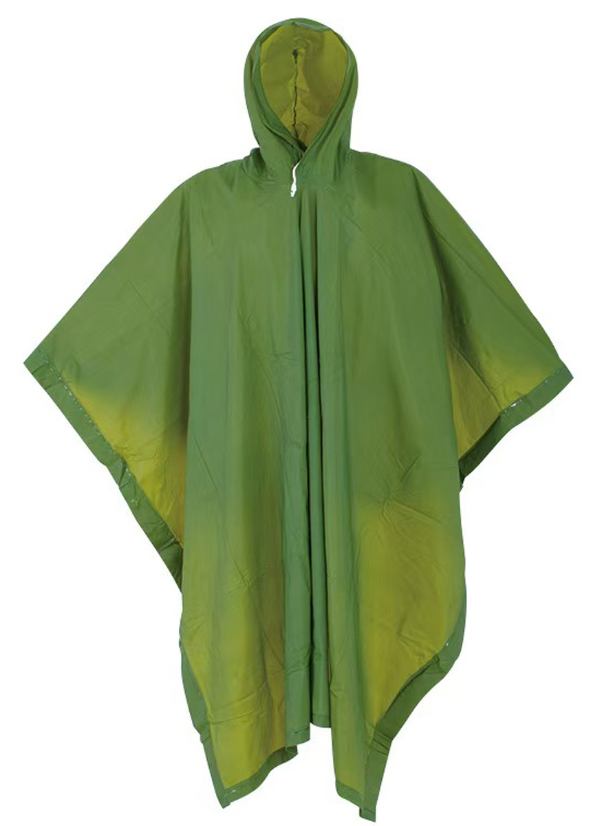 Pončo PVC zelené