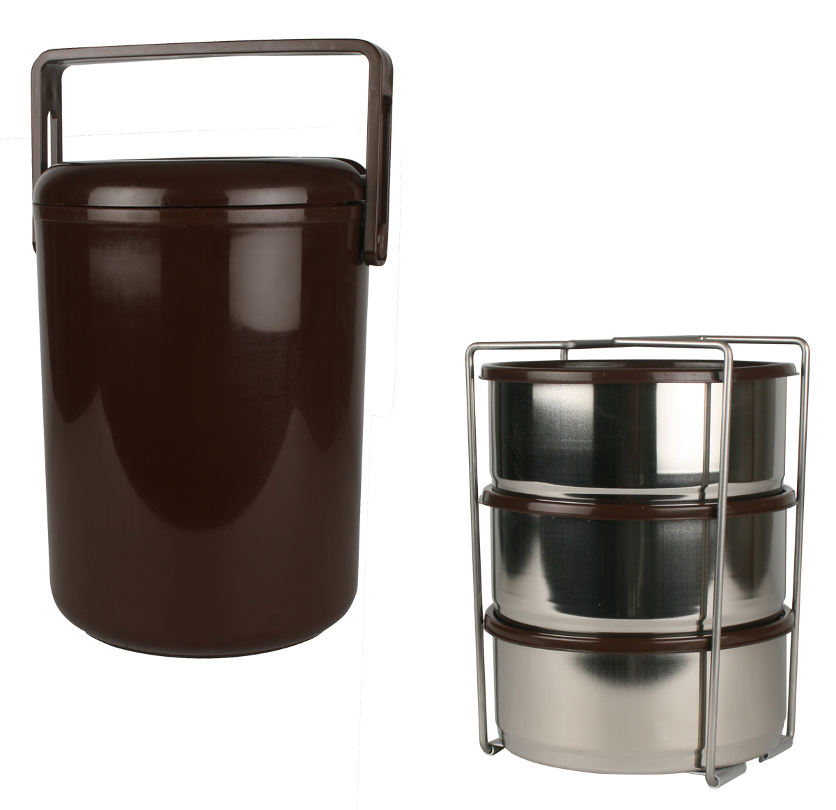 Jídlonosič ALB TERMO nerez - plast