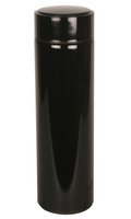 Termoska 450 ml s teploměrem černá