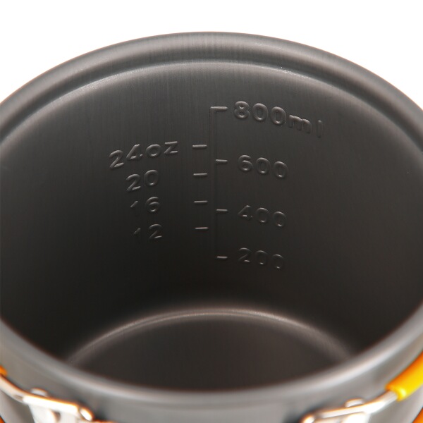 Kempingová sada 2 hrnců s příborem NILS Camp NC1704 4