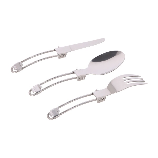 Kempingová sada 2 hrnců s příborem NILS Camp NC1704 5