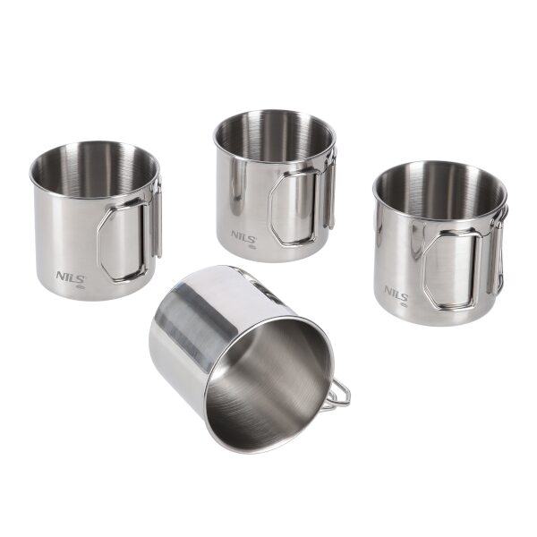 Kempingová sada 4 hrnků NILS Camp NC1762 5