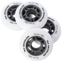 Matná kolečka NILS Extreme PU 72x24 82A, bílá, 4 ks Matná kolečka NILS Extreme PU 72x24 82A, bílá, 4 ks