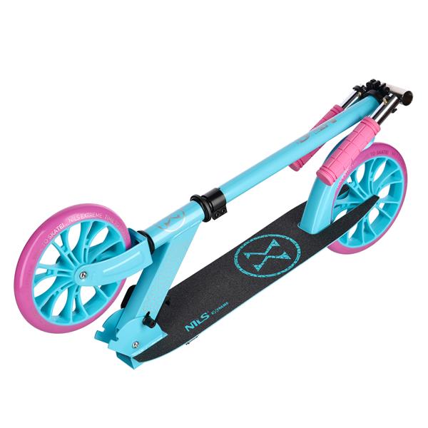 Koloběžka NILS Extreme HM1302 modrá 9