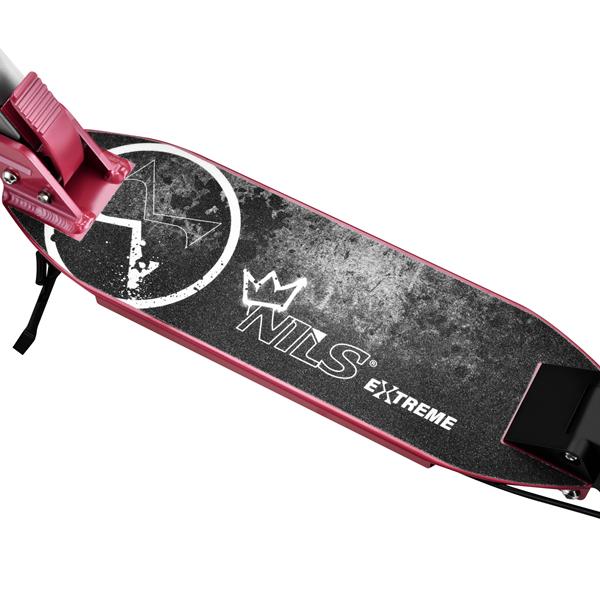 Koloběžka NILS Extreme HM122T s kotoučovou brzdou a LED 4