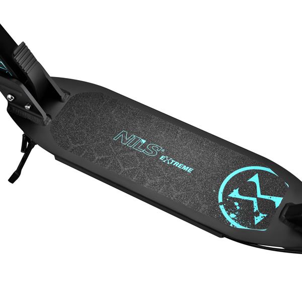 Koloběžka NILS Extreme HM124T s kotoučovou brzdou tyrkysová 4