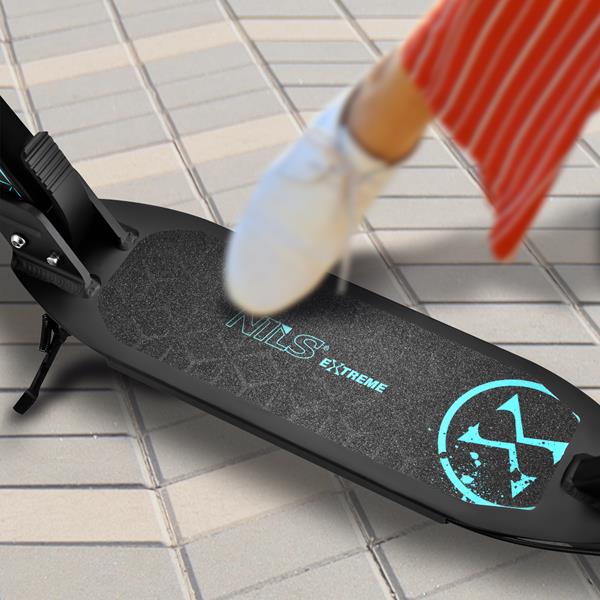 Koloběžka NILS Extreme HM124T s kotoučovou brzdou tyrkysová 6