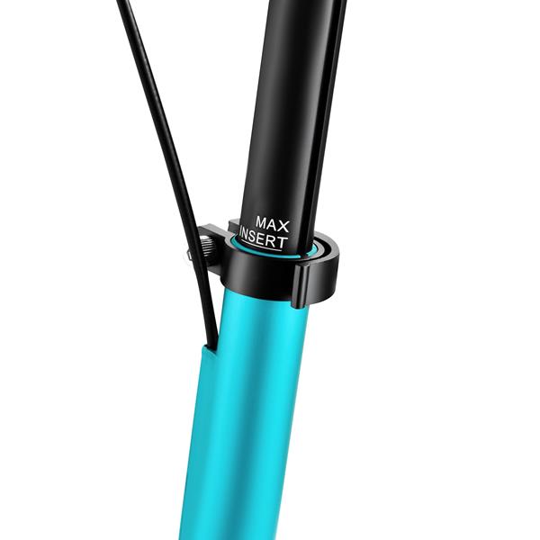 Koloběžka NILS Extreme HM124T s kotoučovou brzdou tyrkysová 10