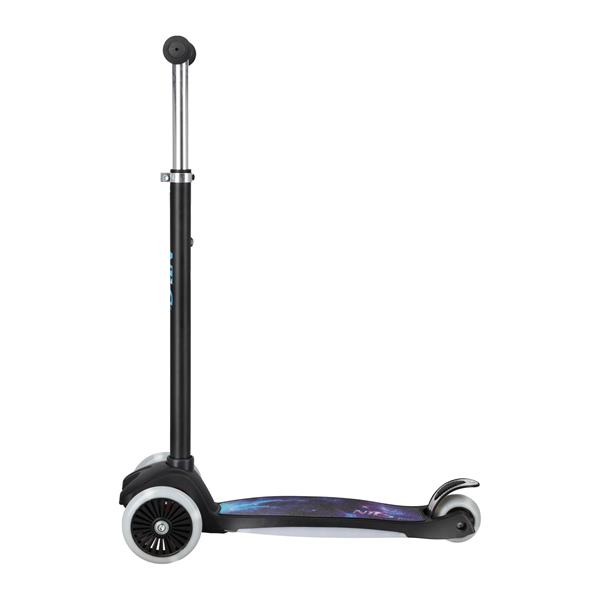 Dětská tříkolová koloběžka NILS Fun HLB1310 s LED černá 4