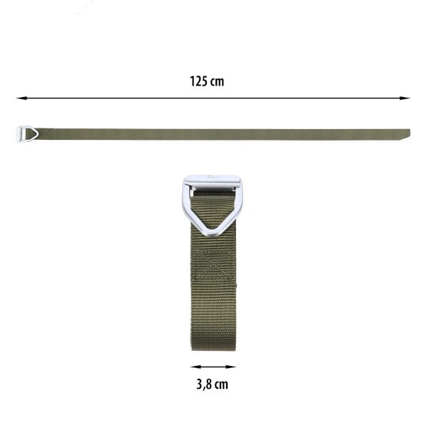 Taktický opasek NILS Camp NC1728 zelený 125 cm 5