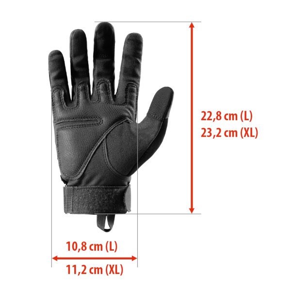 Taktické rukavice NILS Camp NC1798 černé 5