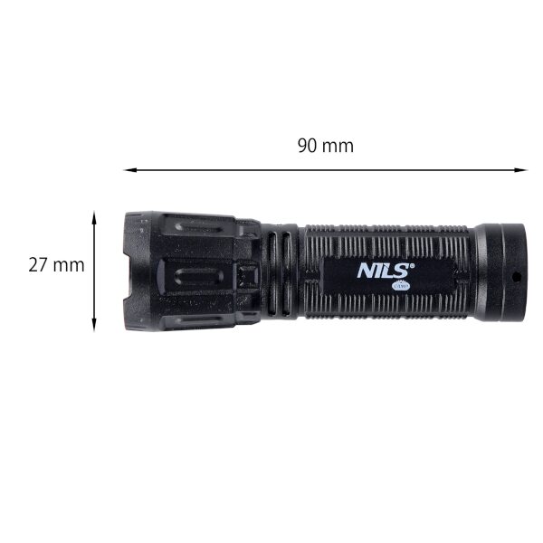 Ruční LED svítilna NILS Camp NC0002 180 lm 4