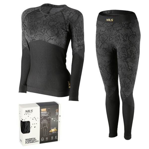 Dámské bezešvé termoprádlo NILS BTZ0062 Rosa - vel. S/M