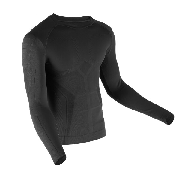 Pánské bezešvé termoprádlo NILS BTZ0060 Ragnar černé 2