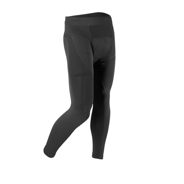 Pánské bezešvé termoprádlo NILS BTZ0060 Ragnar černé 4