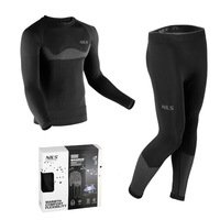 Pánské bezešvé termo prádlo NILS BTZ0464 Magnus - vel.L/XL - černé Pánské bezešvé termo prádlo NILS BTZ0464 Magnus - vel.L/XL - černé