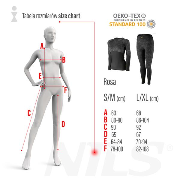 Dámské funkční tričko NILS BTK0062 ROSA černé 4