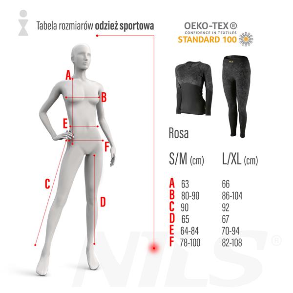 Dámské funkční spodky NILS BTS0062 ROSA černé 4