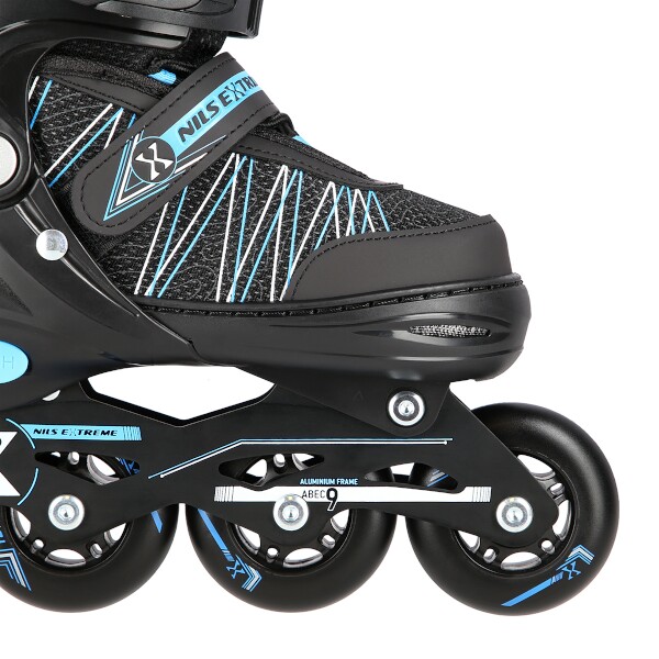 Kolečkové brusle NILS Extreme NH11912 A 2v1, modré 5