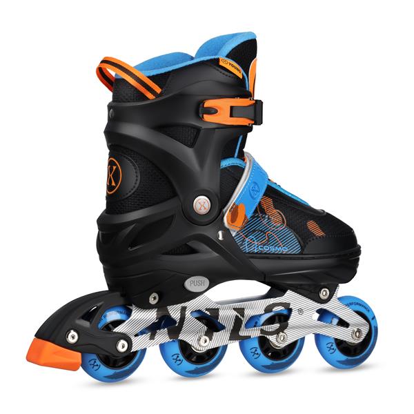 Kolečkové brusle NILS Extreme NA13808 modré 3