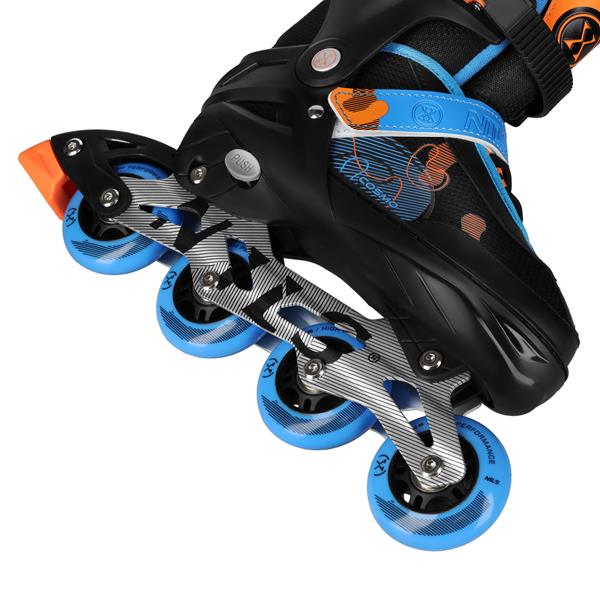 Kolečkové brusle NILS Extreme NA13808 modré 5
