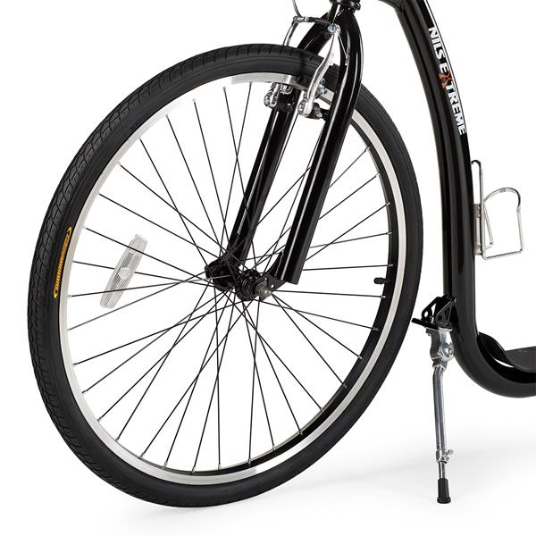 Koloběžka NILS Extreme WHS261 černá s pumpovanými koly 26/20