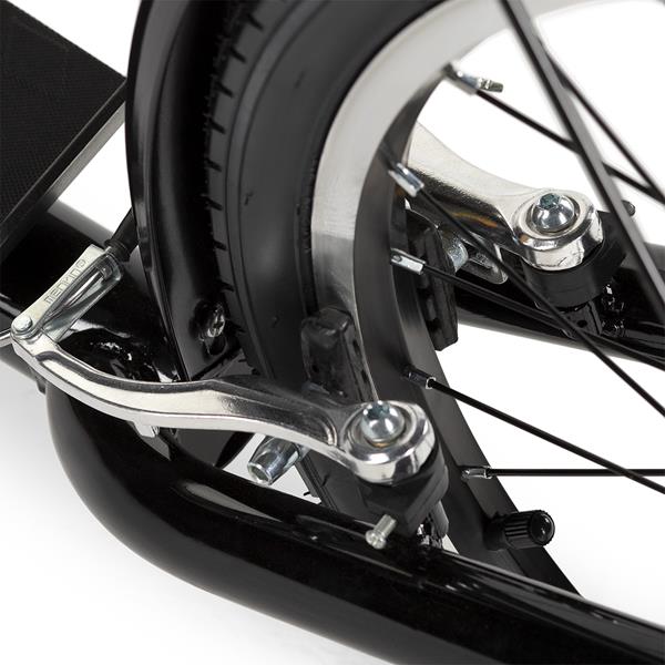 Koloběžka NILS Extreme WHS261 černá s pumpovanými koly 26/20