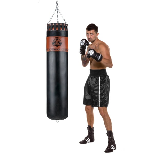 Profesionální kožený boxovací pytel DBX BUSHIDO Sovereign 140/45cm 50kg 7